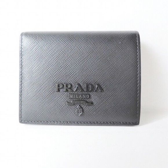 Prada Handbags - Auth Prada - Black Leather Bifold #79291P32B